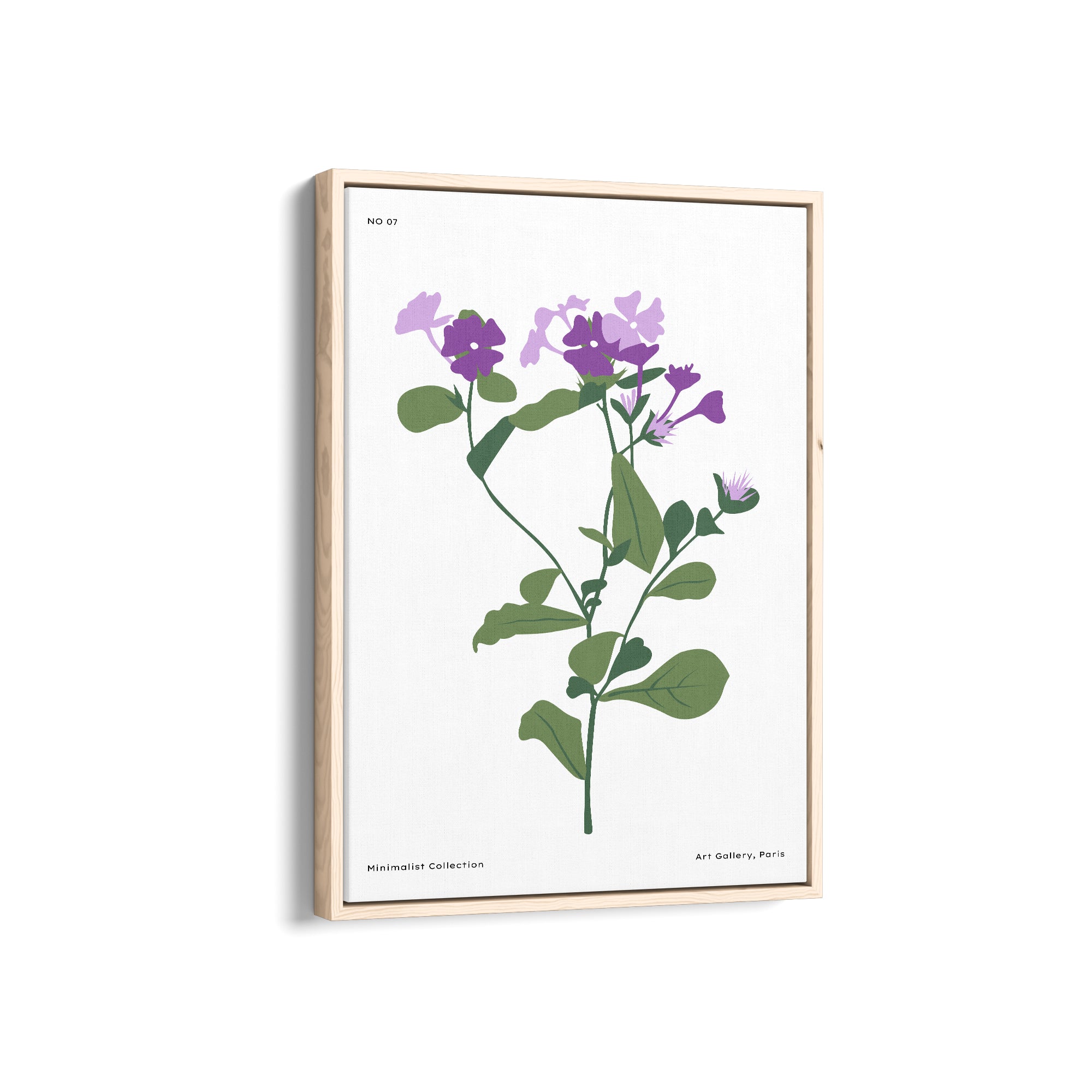 Flora in Detail Botanical Modern Wall Art