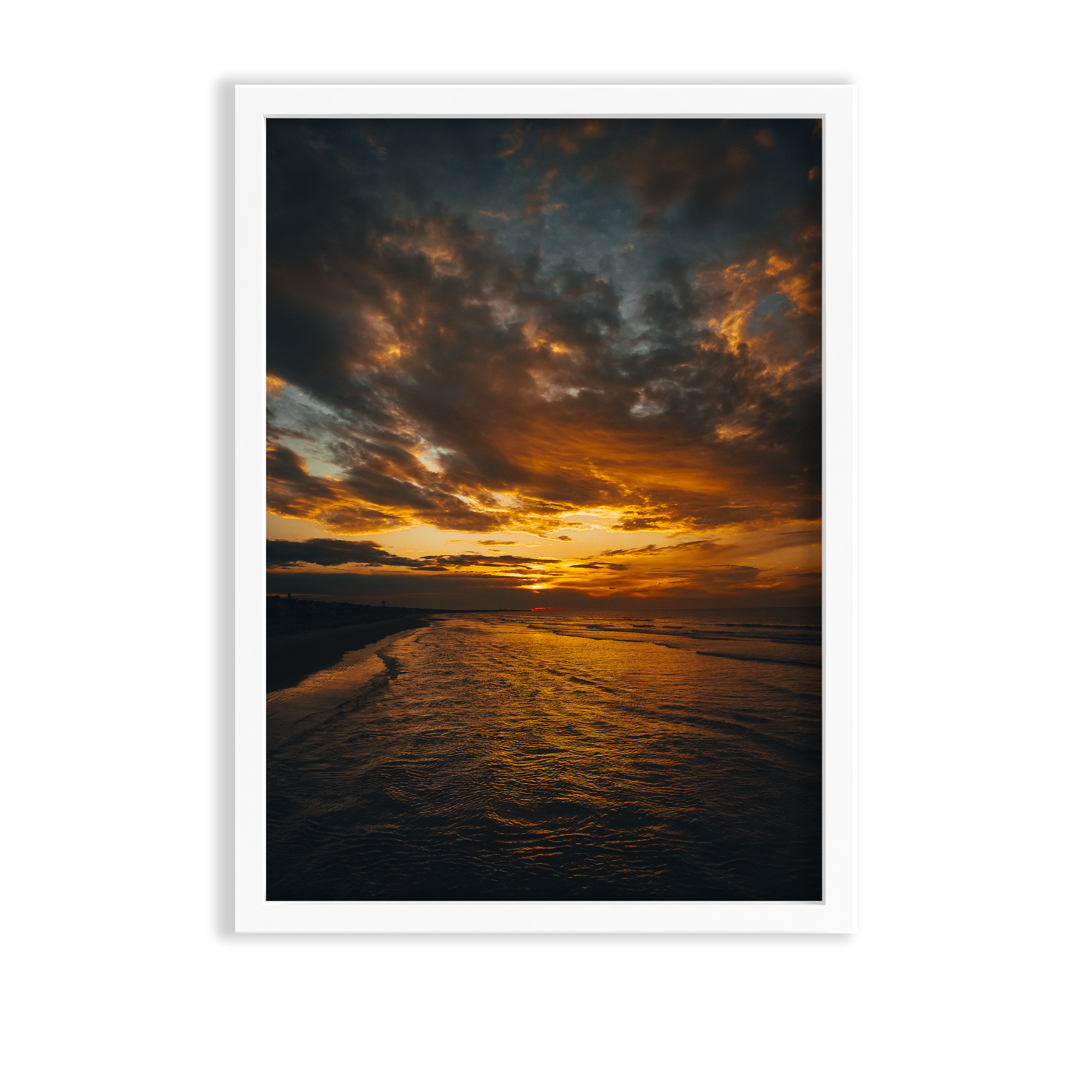 Dark sunset Wall Art