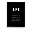 Lift Definition Poster
