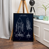 Space Shuttle Blueprint Premium Wall Art