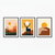 Set of 3 Landscape Modern Wall Art
