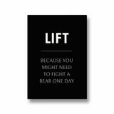 Lift Definition Poster