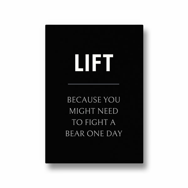 Lift Definition Poster