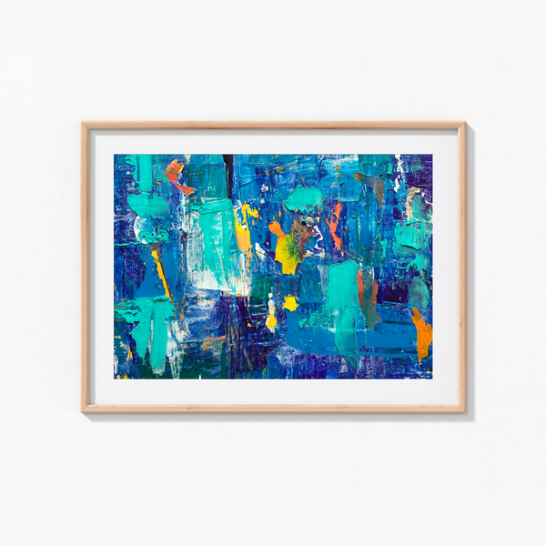 Vibrant Illusions Abstract Modern Wall Art