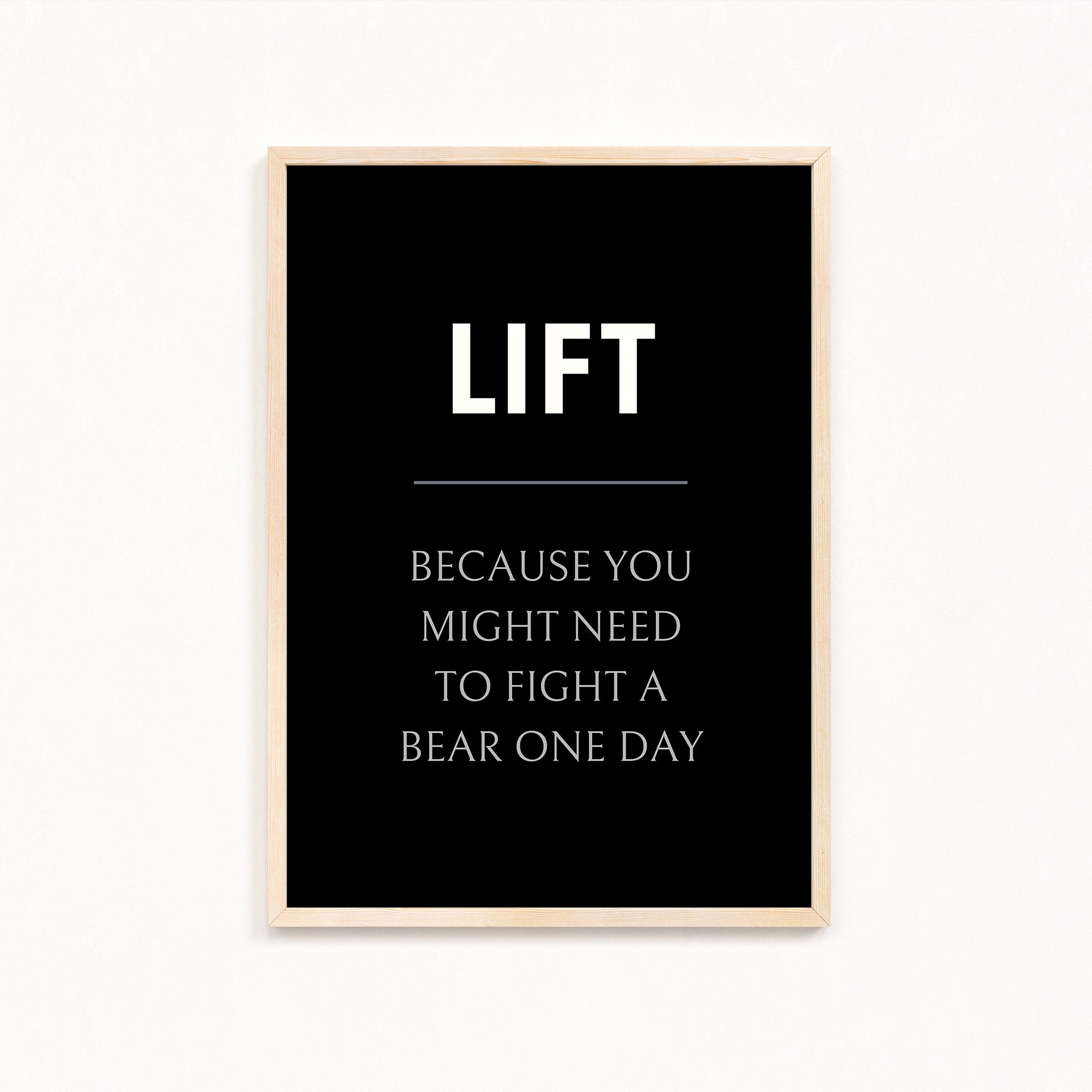 Lift Definition Poster