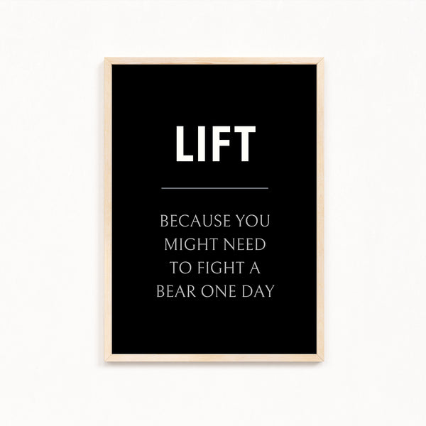 Lift Definition Poster