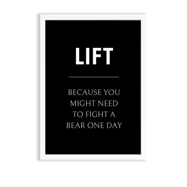 Lift Definition Poster