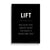 Lift Definition Poster