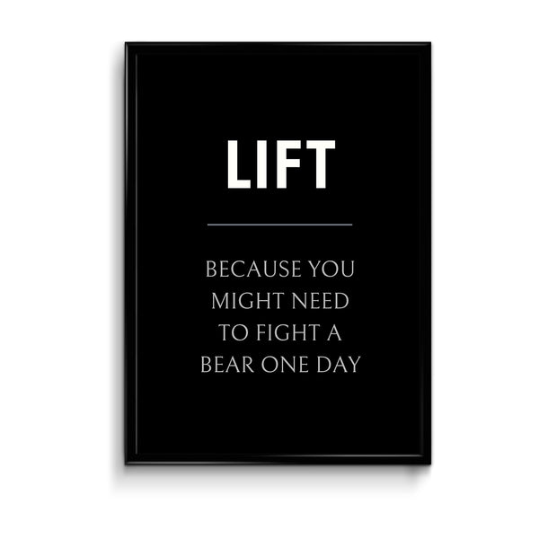Lift Definition Poster