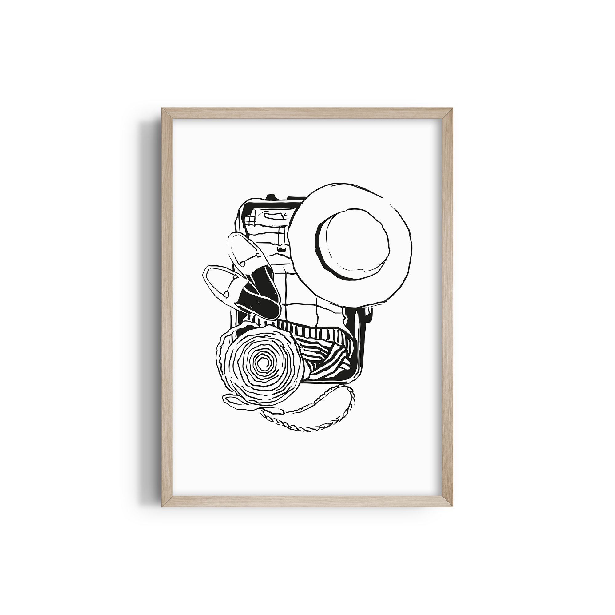 Bon Voyage Travel Wall Art