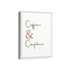 Caffeine & Confidence Wall Art