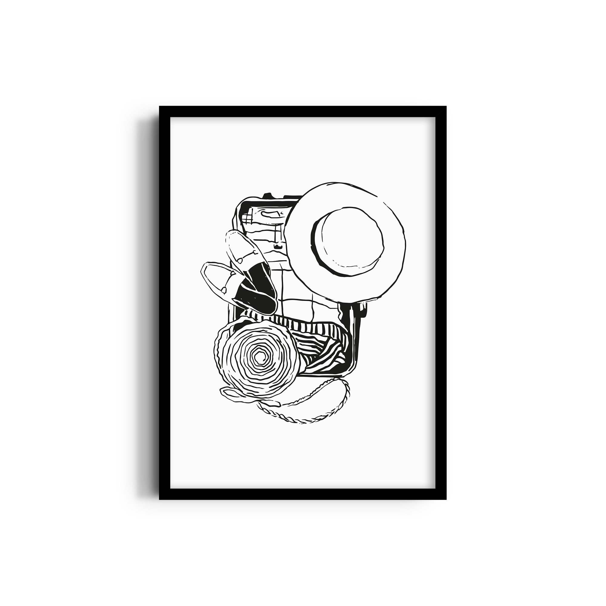 Bon Voyage Travel Wall Art