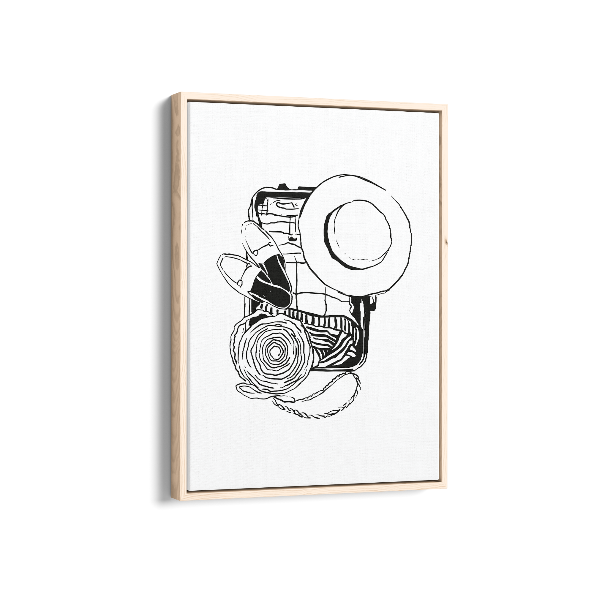 Bon Voyage Travel Wall Art