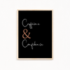 Caffeine & Confidence Wall Art