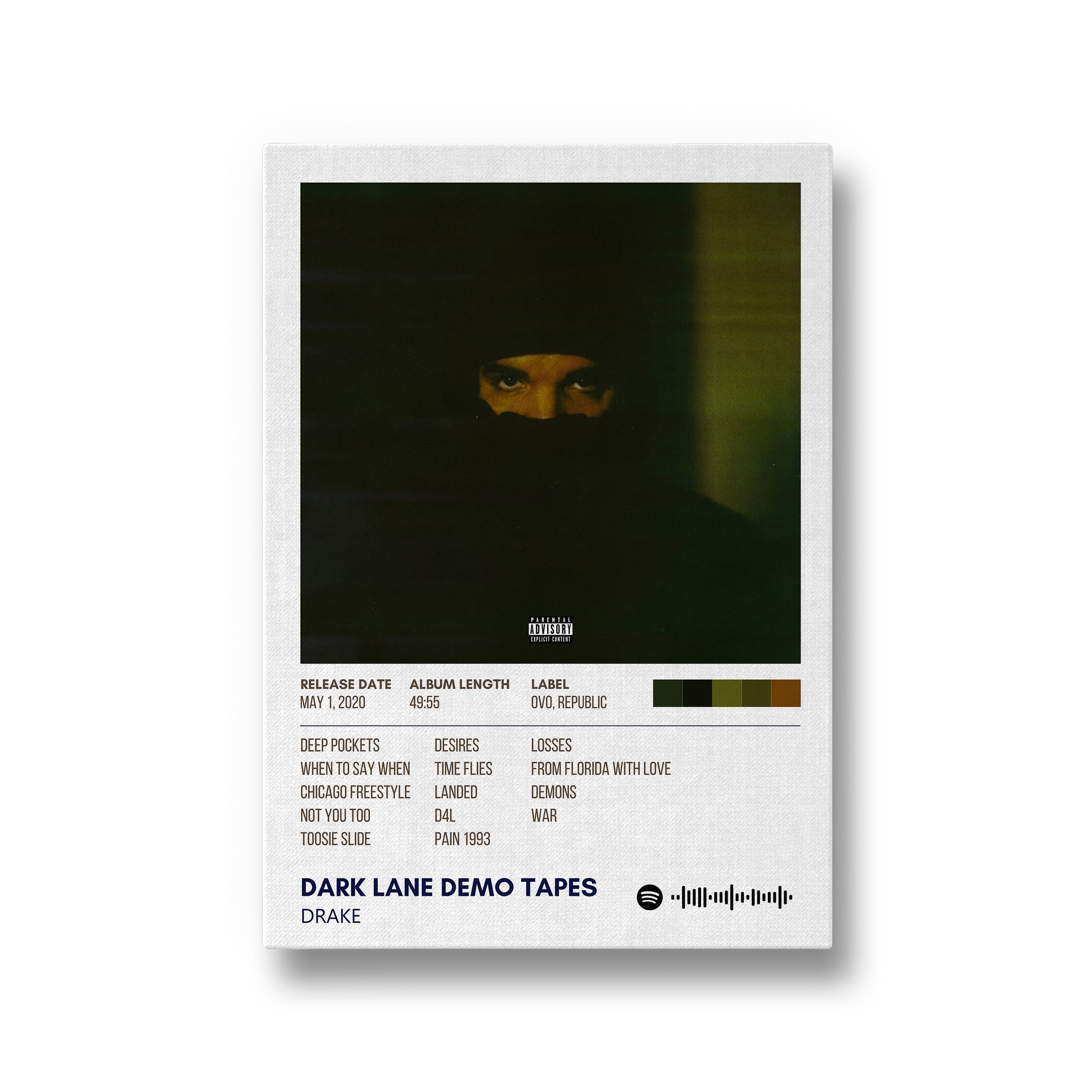 Dark Lane Demo Tapes by Drake Album Poster