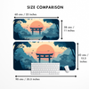 Beautiful Japanese Landscape Desk Mat | Desk Pad | Mouse Pad