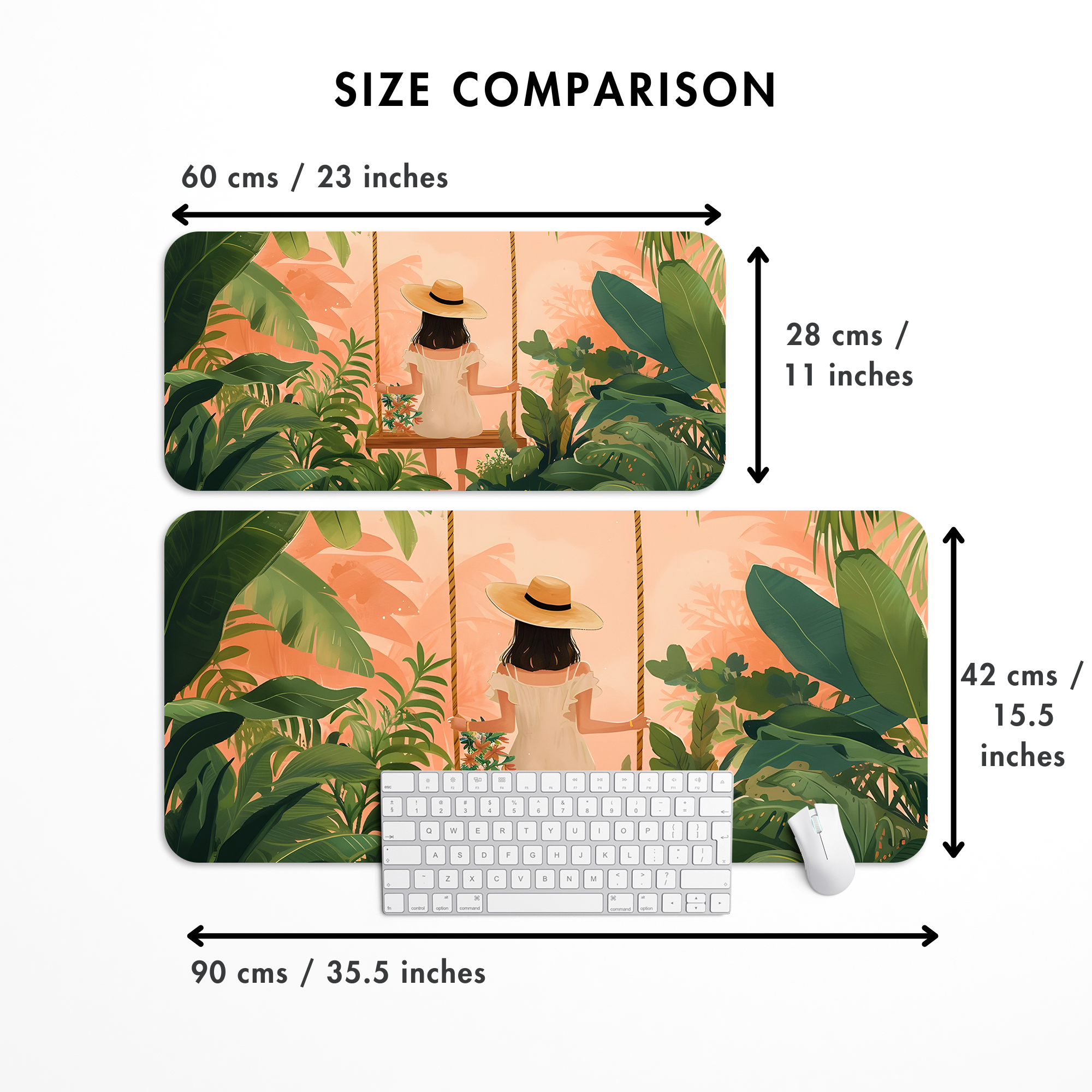 Swing of Calm Desk Mat | Desk Pad | Mouse Pad