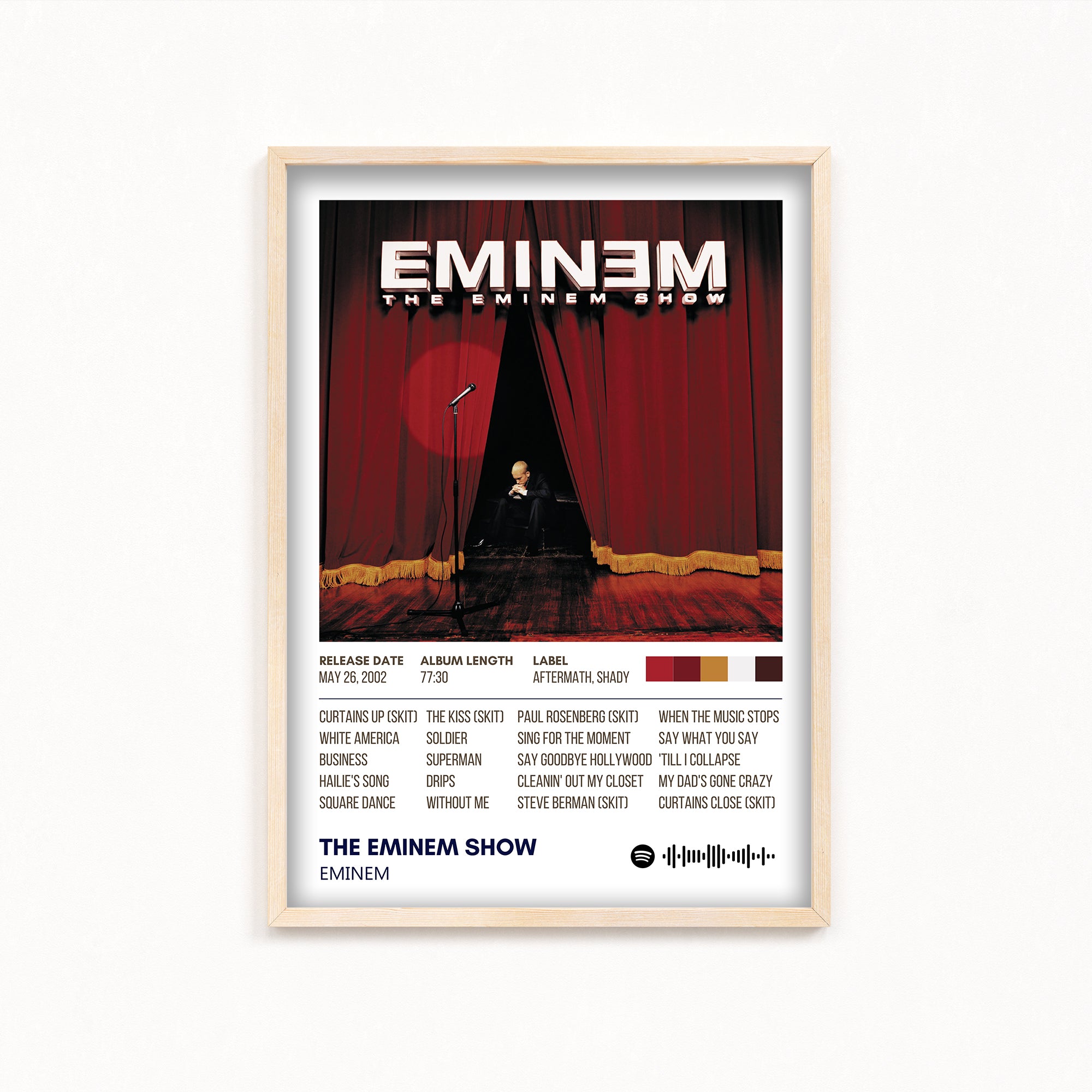 The Eminem Show by Eminem Album Poster