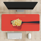 Happiness is Pasta Desk Mat | Desk Pad | Mouse Pad