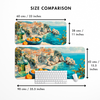 Mediterranean Dreams Desk Mat | Desk Pad | Mouse Pad