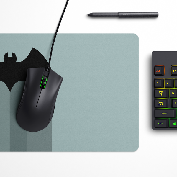 Rising bat symbol Desk Mat | Desk Pad | Mouse Pad