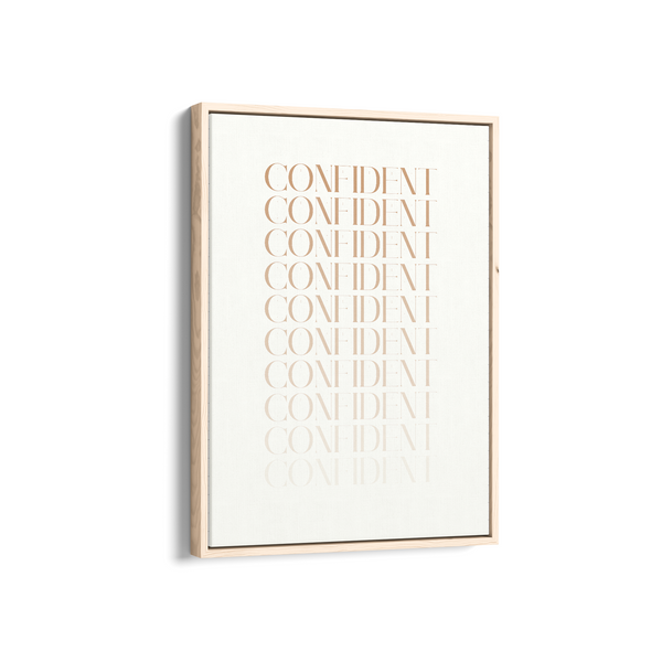Confident Wall Art