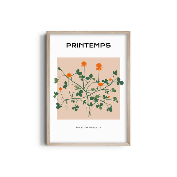 Petals in Paint Botanical Modern Wall Art