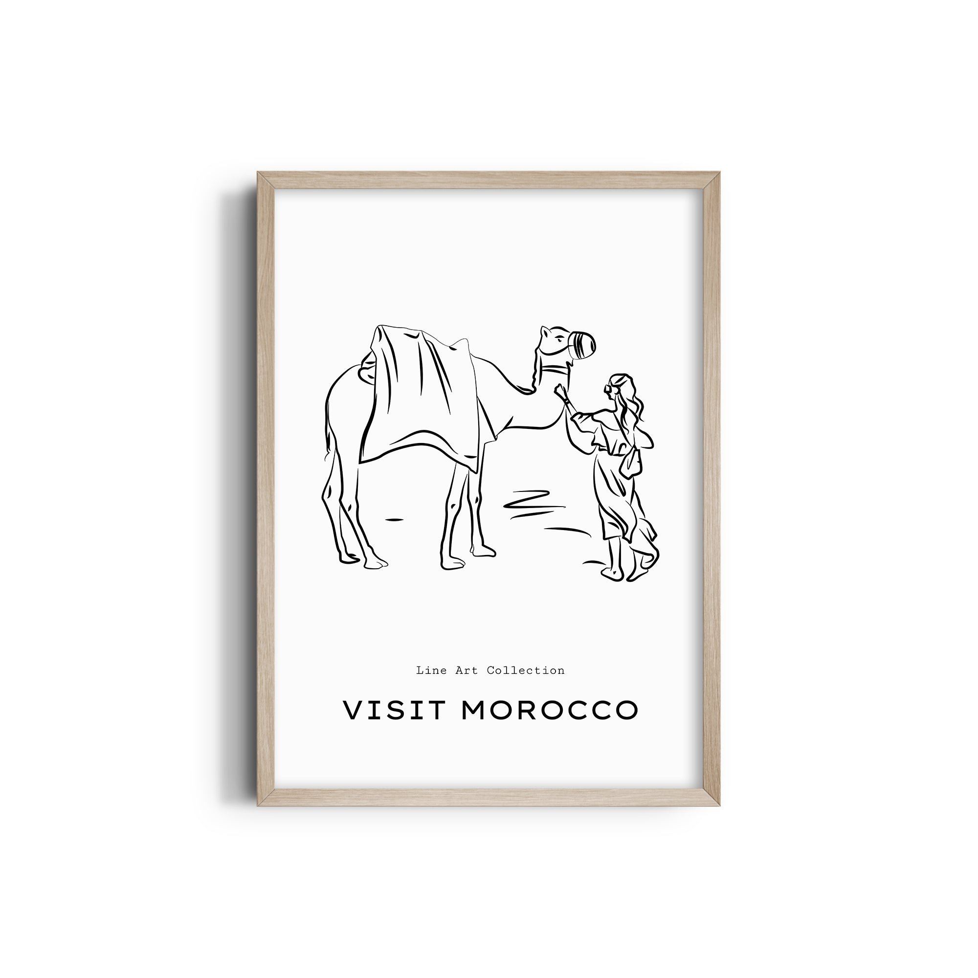 Morocco Modern Line Wall Art