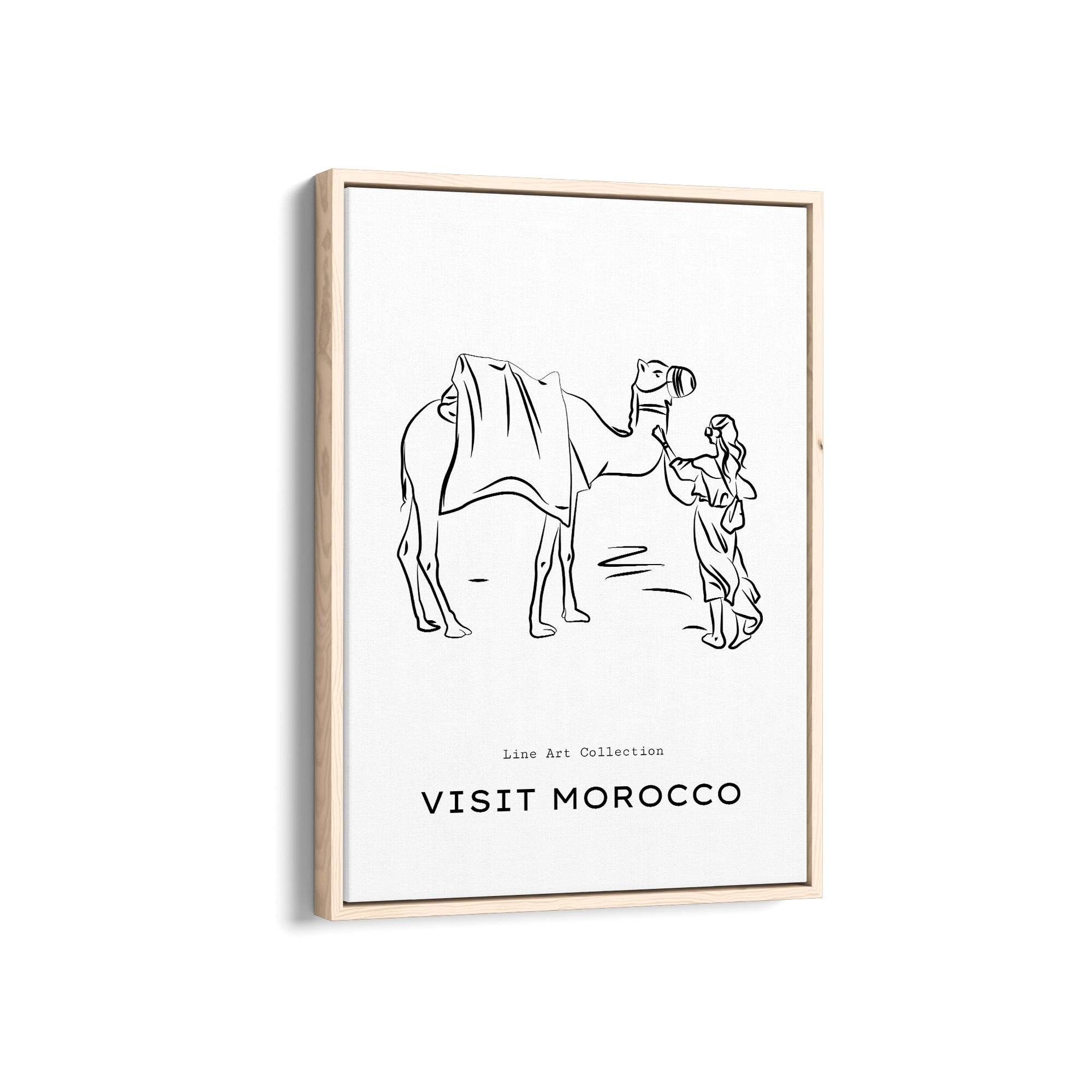 Morocco Modern Line Wall Art