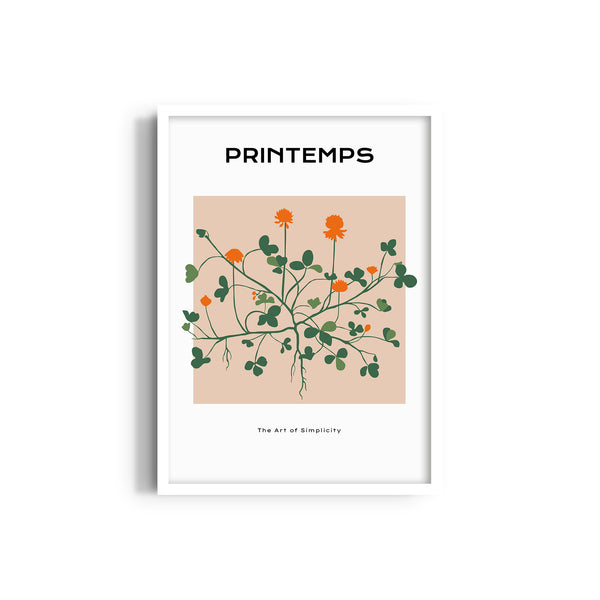 Petals in Paint Botanical Modern Wall Art
