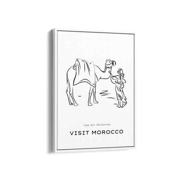 Morocco Modern Line Wall Art