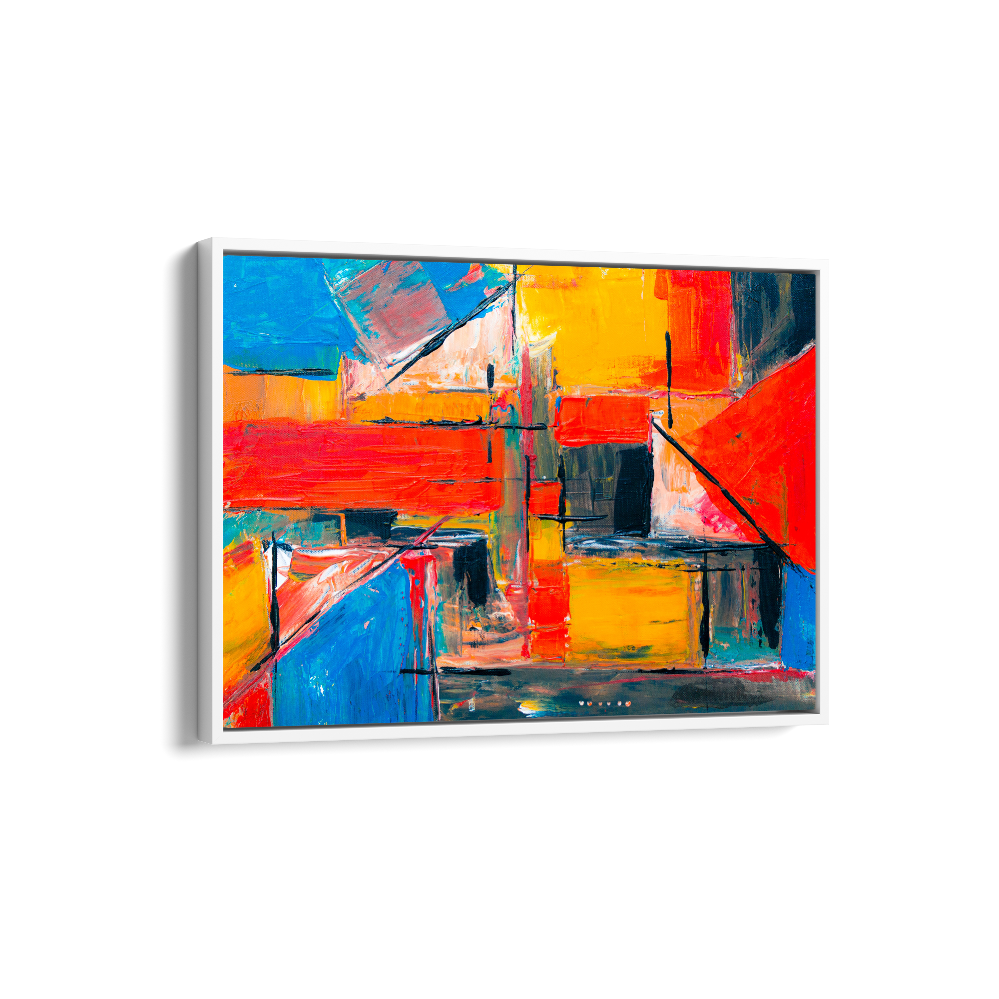 Emerald Dreams Abstract Modern Wall Art