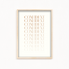 Confident Wall Art