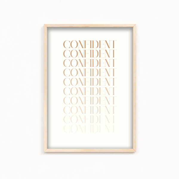 Confident Wall Art