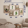 Set of 6 Scenes of life Wall Art