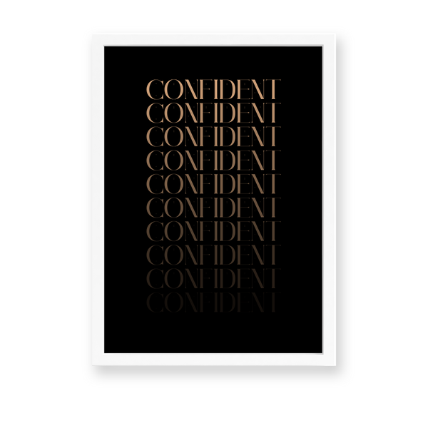 Confident Wall Art