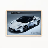 Mindset is everything - Super Car Wall Poster