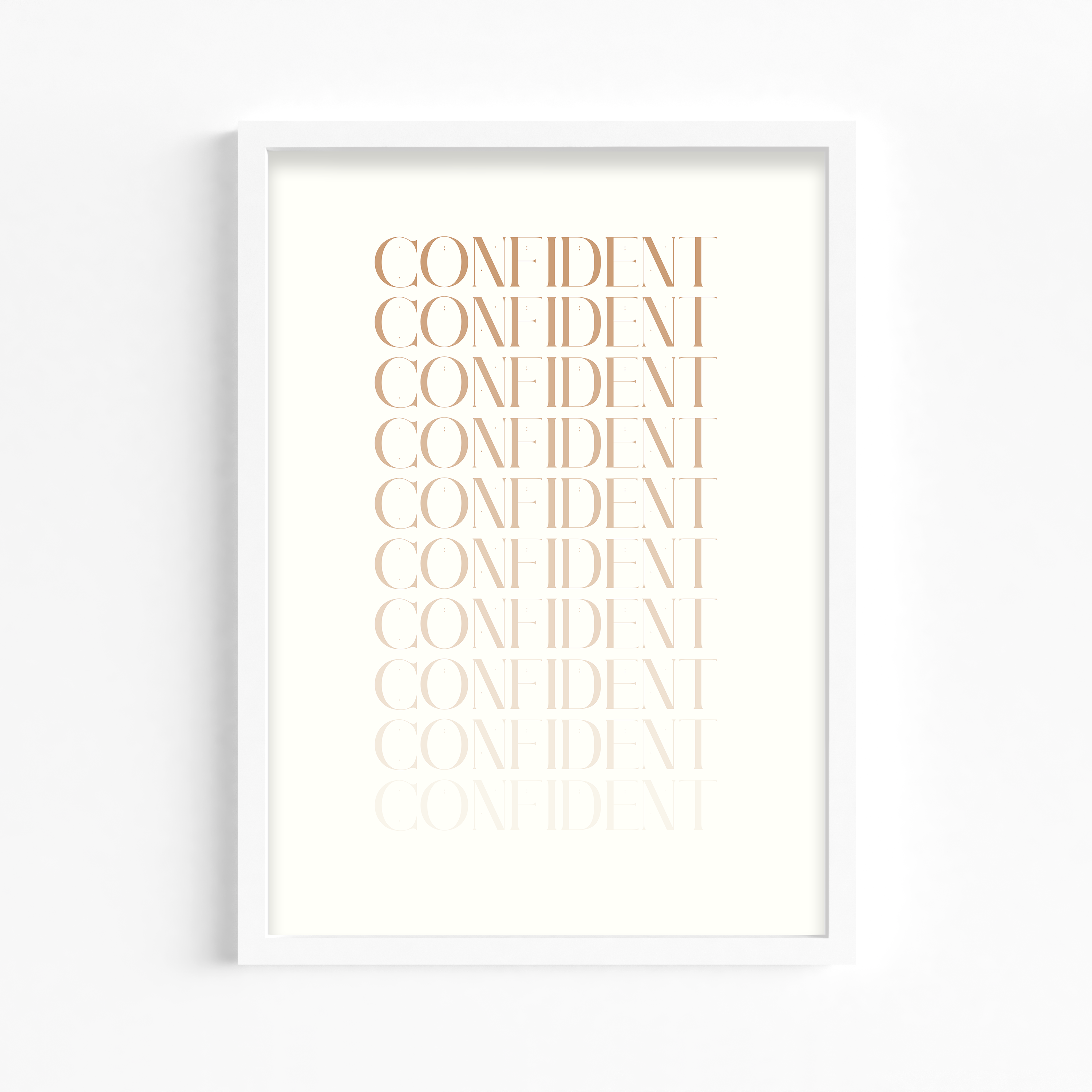 Confident Wall Art