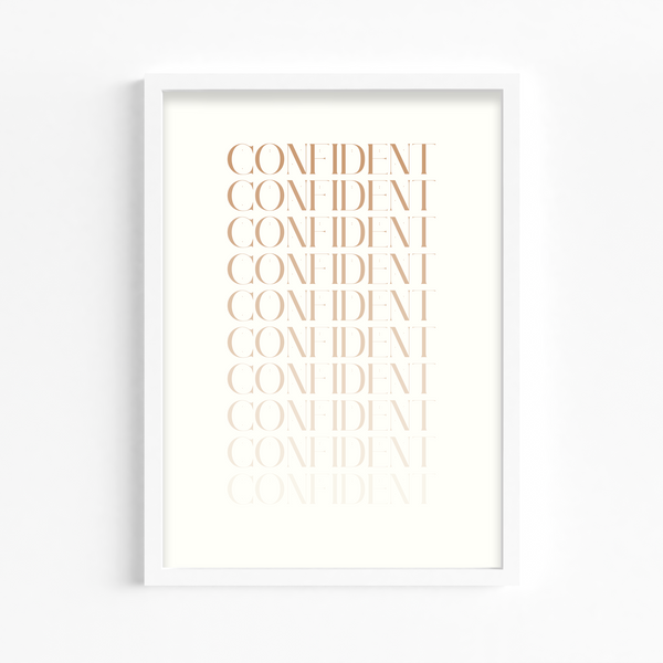 Confident Wall Art