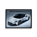 Mindset is everything - Super Car Wall Poster