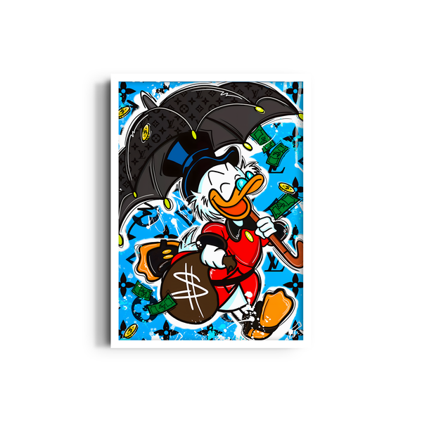 The Money Shower Pop Wall Art