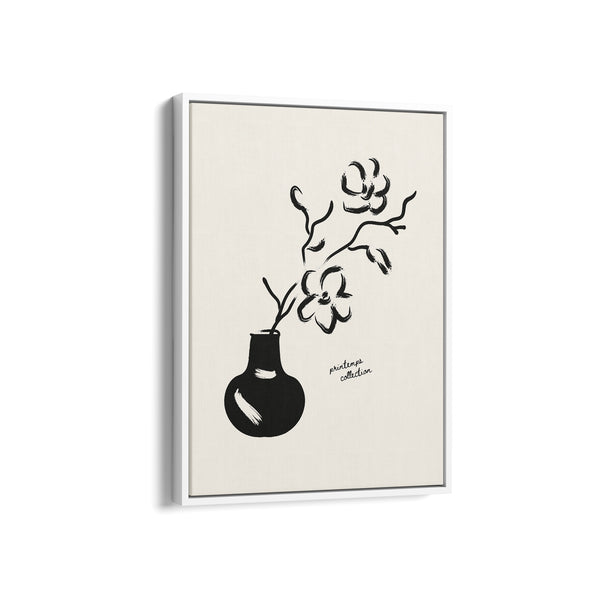 Flower Pot Boho Modern Wall Art