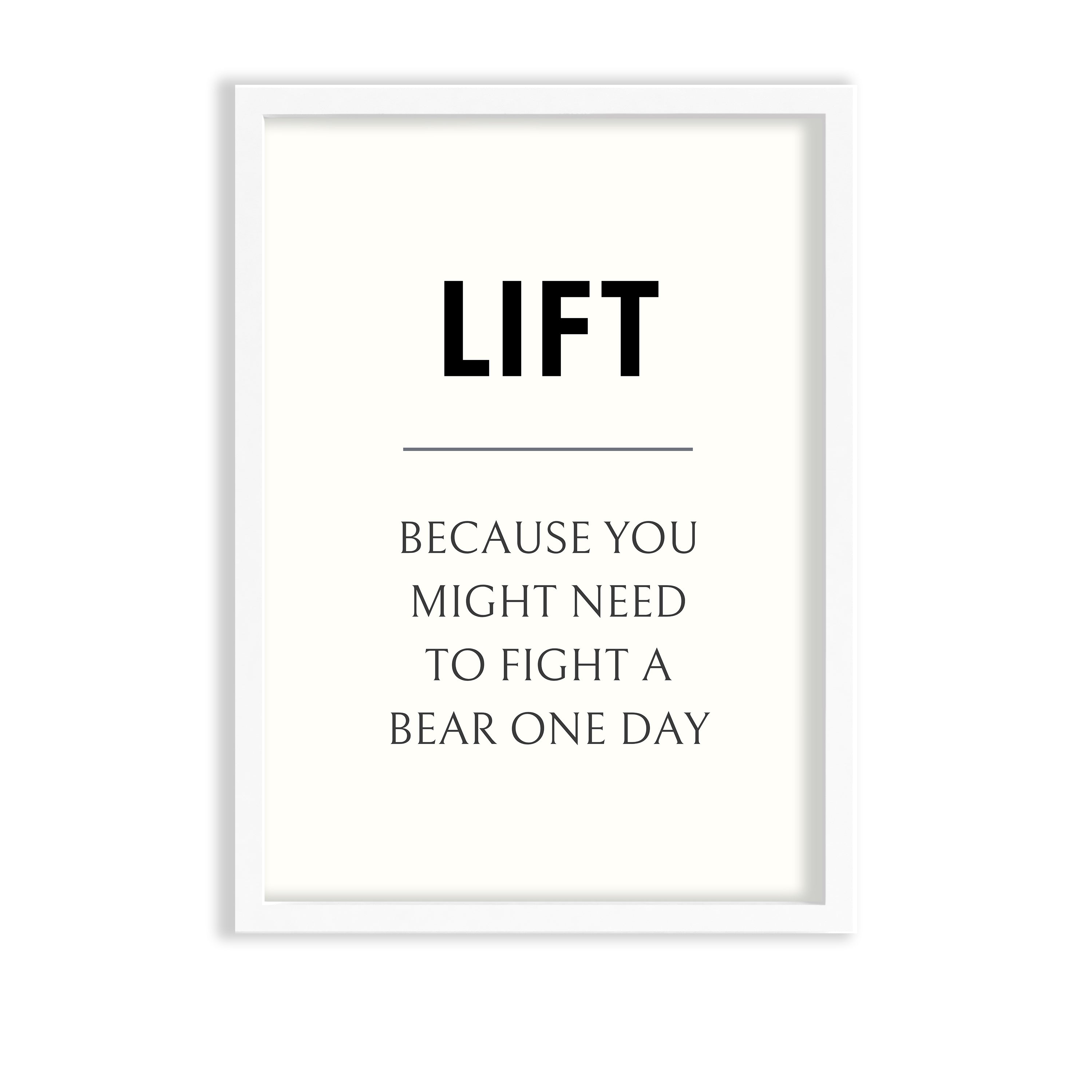 Lift Definition Poster