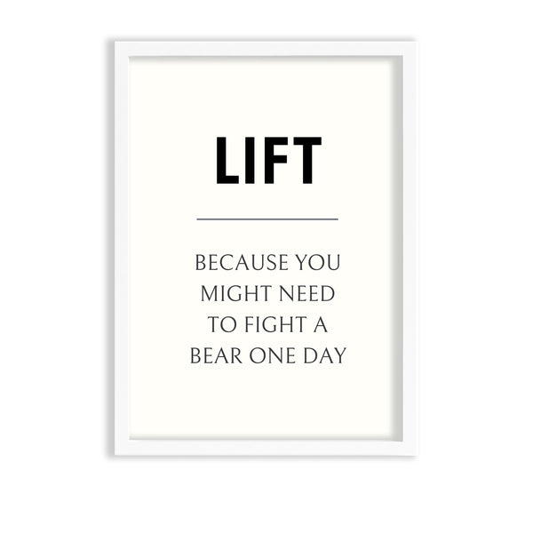 Lift Definition Poster