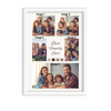 Best Family ever 5 Image Custom Collage Wall Art