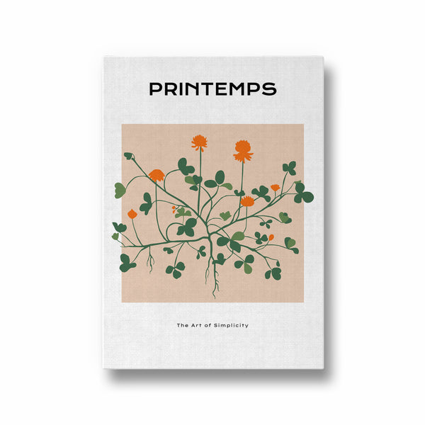 Petals in Paint Botanical Modern Wall Art