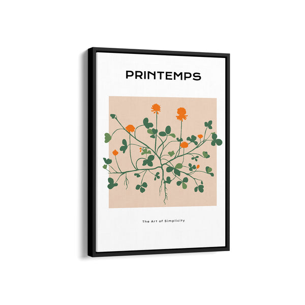 Petals in Paint Botanical Modern Wall Art