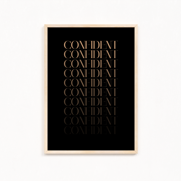 Confident Wall Art