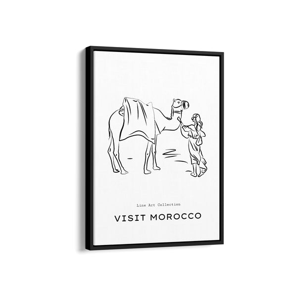 Morocco Modern Line Wall Art