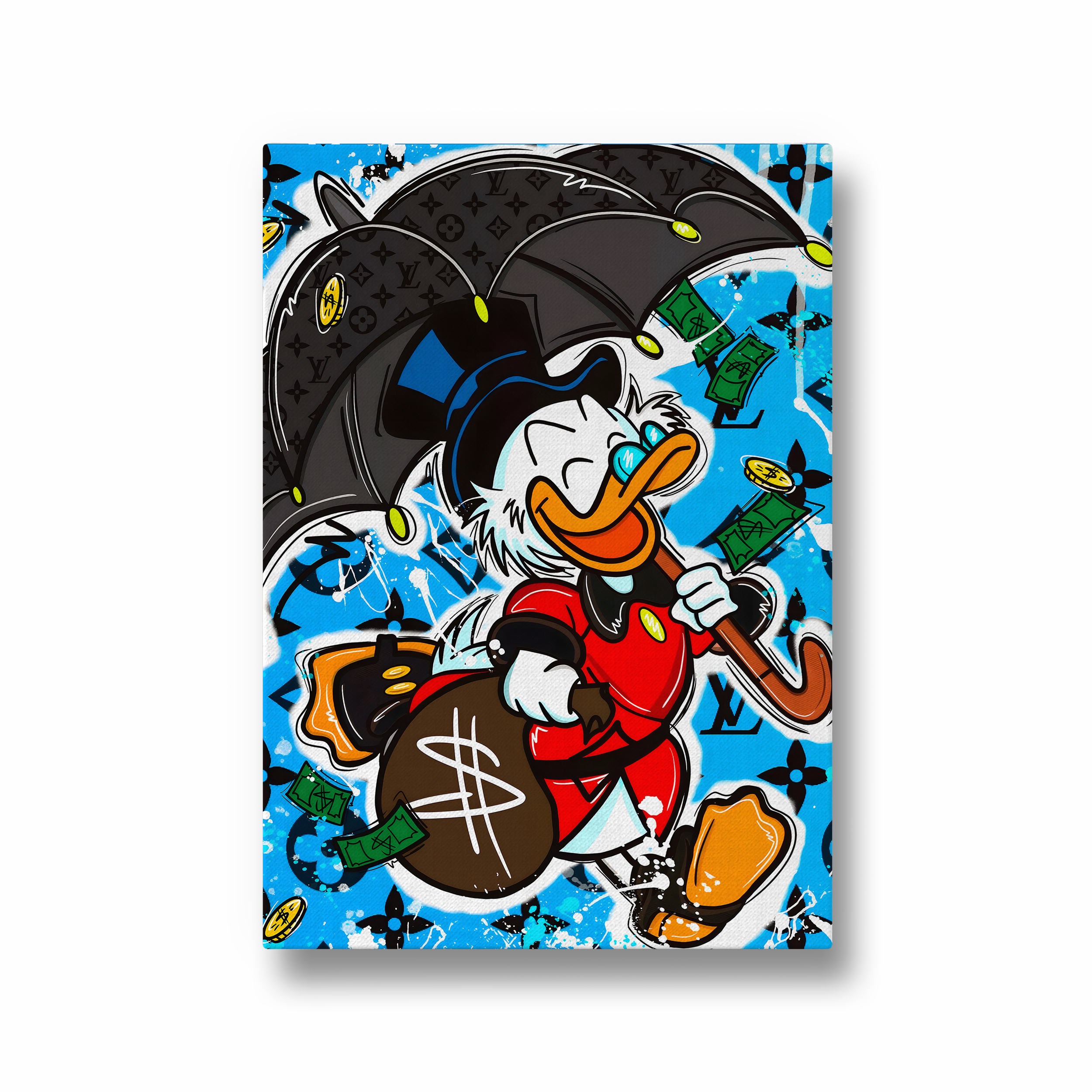 The Money Shower Pop Wall Art